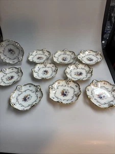 2508013 R.C. Molière Rosenthal 10 x Vintage Porzellan Bavaria Charlotte 10,5 cm - Bild 1 von 8
