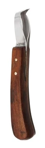 Horse Farrier Shoe Grooming Oval Loop Steel Blade Hoof Pick w/ Wood Handle 98417 - Picture 1 of 1