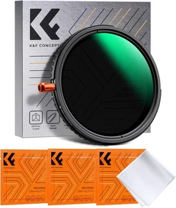 K&F Concept Black Diffusion Mist Effect 1/4 & ND2-32&CPL Filter in 1 for Camera - Picture 1 of 113