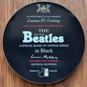 The Silver Beatles In Black CD 1993 PILZ/Charly Tony Sheridan Round Tin Box EXC - Picture 1 of 3