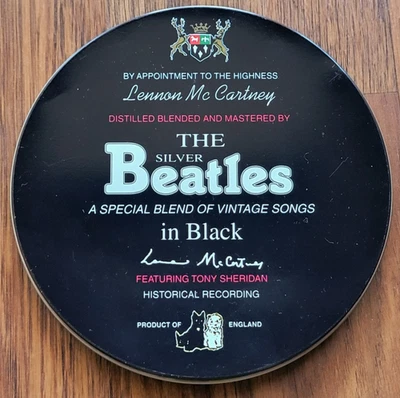 The Silver Beatles In Black CD 1993 PILZ/Charly Tony Sheridan Round Tin Box EXC - Image 1 of 3