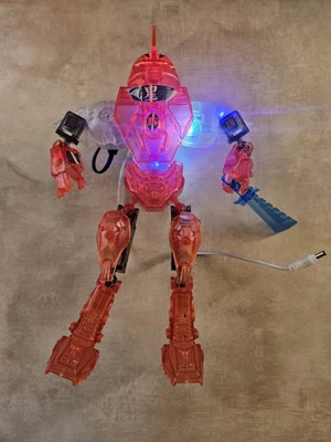 RARE Lite Brix Nitro Ninja Light Up Robot Super Light Building System LED 35Pc - Image 1 of 2