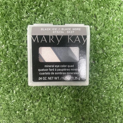 Mary Kay Mineral Eye Color Quad In Black Ice, .04oz Metallic Smoky Discontinued - Image 1 of 2