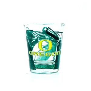 Oregon Ducks NCAA "Hi-Def" Shot Glass - Picture 1 of 1
