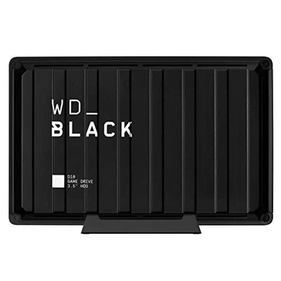 Disco duro de escritorio WD Black D10 WDBA3P0080HBK 8 TB - externo - negro Foto 1 de 3