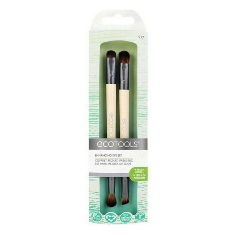 Set mit Schminkbürsten Eye Enhancing Ecotools 1217 [2 pcs] 2 Stücke - Bild 1 von 1