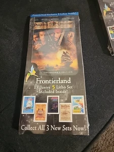 Disneyland 50th Frontierland Set 5 Lithographien Tom Sawyer Island, Riverboat - Bild 1 von 4