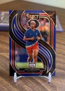 Lily Yohannes 2024 2024-25 Panini Select FIFA #194 Rookie RC Blue Prizm - Picture 1 of 2