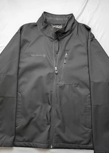 Free Country Herren XXL schwarz durchgehender Reißverschluss Jacke weiches Futter wasserabweisend gebraucht, in einwandfreiem Zustand - Bild 1 von 8