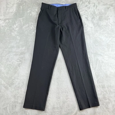 Pantalones Izod Mujer 16 Negros Elásticos Pierna Recta Pantalones Oficina Carrera Trabajo Ropa Foto 1 de 4