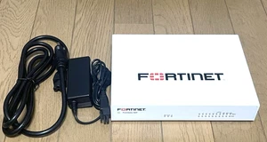 Fortinet Fortigate-60F Network Security Firewall Initialized FG-60F w/Adapter - Picture 1 of 4