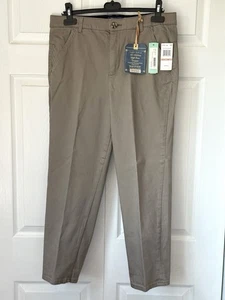 Democracy Capri Cotton Pants Tan Mold And Hold High Rise SZ 12 NEW - Bild 1 von 4