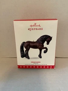 Hallmark Ornamento Sogno Cavallo Frisone 2017 Equitazione - Foto 1 di 8