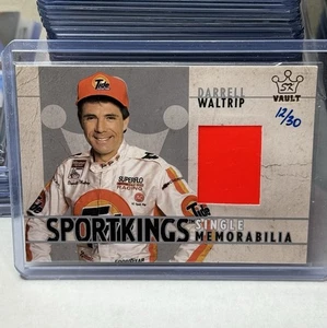 2007 Sportkings Silver #/30 Darrell Waltrip Race Used Helmet Racing NASCAR - Picture 1 of 2