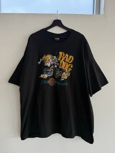 Size 2XL Men’s - 2016 Harley Davidson Bad Dog Bowling Green, KY Black Tee - Picture 1 of 7