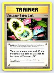 Tarjeta Pokémon Venusaur Spirit Link 89/108 poco común XY Evolutions - casi nueva - Imagen 1 de 5