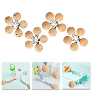 20 pièces 30 mm clips de sucette à faire soi-même jouets de soins support de sucette pour nouveau-né