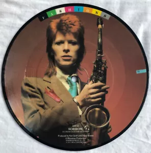DAVID BOWIE -Sorrow- Rare UK “Fashions” 7" Picture Disc /Vinyl Record - Bild 1 von 2