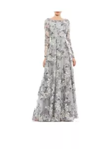 Abito da sera lungo formale con paillettes donna Mac Duggal 11185 taglia 4 - Foto 1 di 20
