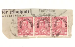 Albania Republic Fragment Cover 1920's - 0029 - Picture 1 of 1
