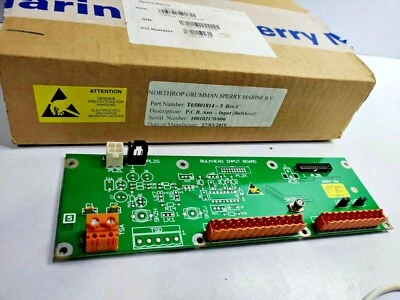Northrop Grumman Sperry Marine T65801814-5 Rev.C PCB Assy. Input (Bulkhead) - Image 1 of 3