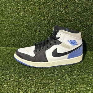 Size 12 - Air Jordan 1 SE Mid Royal Black Toe - Picture 1 of 10