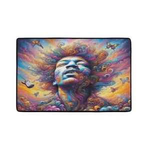Tappeto tappeto zona 31"x20". Tappetino Jimi Hendrix - Foto 1 di 4