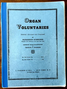 Organ Voluntaries by Alexander Schreiner Tabernacle Organist 1945 Volume 2 - Picture 1 of 6