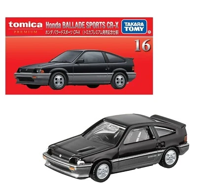 Takara Tomy Tomica Premium No.16 Honda Ballade Sports CR-X (1st) Model Car - Image 1 of 4