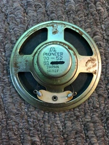 Controlador de altavoz vintage Pioneer 70-52 7 cm 0,2 W 8 ohmios Japón 567127 - Imagen 1 de 3