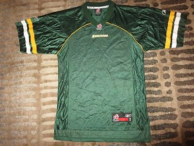 Camiseta deportiva de fútbol americano Reebok Edmonton Eskimos CFL S para hombre Foto 1 de 3