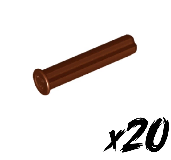 20x LEGO 24316 • Achse 3L •  Technic • braun • Reddish Brown - Bild 1 von 1