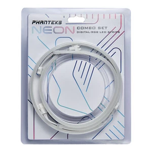 Phanteks Fluo Numérique RGB LED Bande Ensemble (400m X 2 Ordinateurs PC) Blanc - Photo 1/1