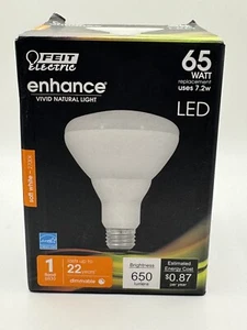 FEIT Electric Enhance Light 7.2w Flood BR30 LED Bulb 650L Soft White, Dimmable - Picture 1 of 3