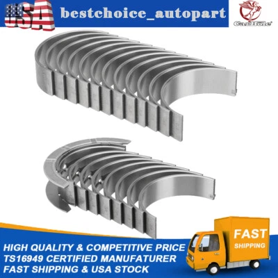 STD Engine Main & Rod Bearing Kit For GMC Acadia Chevrolet Cadillac 2.8L 3.6L V6 - Image 1 of 4