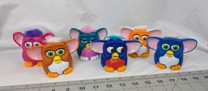 McDonalds Furby Happy Meal Toy Lot of 6 1998 - Picture 1 of 8
