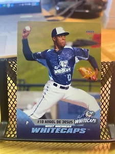 Angel De Jesus West Michigan Whitecaps 2019 Team Set Card Detroit Tigers - Picture 1 of 1