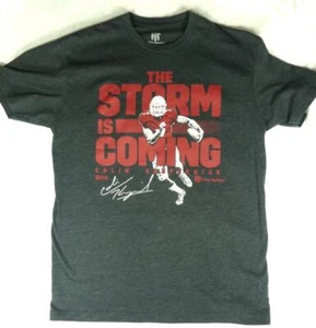 Colin Kaepernick "Storm is Coming" T-Shirt Large Pro Merch Exc Cnd - Picture 1 of 3