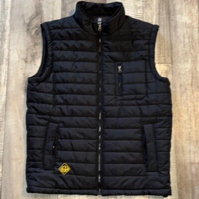 WANTDO Men's Black puffer Vest-size Large - Image 1 of 4