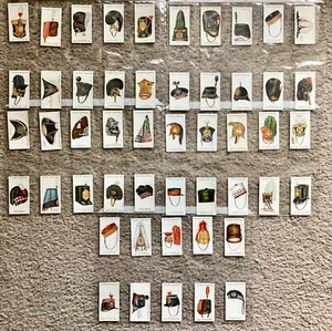 Carte sigarette giocatore 1931 vestito testa militare set completo 50 pezzi - Foto 1 di 11