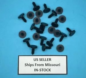 (Pack of 25) Trim & Weatherstrip Push Retainer Clips for 1/8" Hole 8731909 - Picture 1 of 6