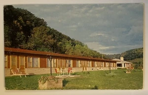 Panorama Motel Highways 14-61 DRESBACH Minnesota Postcard Owners Clayton Mosher - Picture 1 of 2