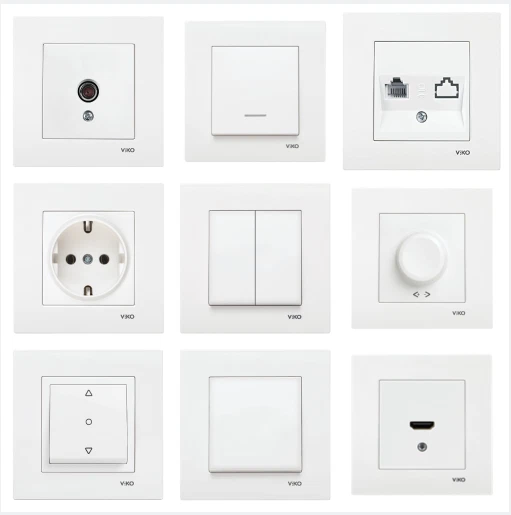 Steckdose Schuko Schalter Lichtschalter Wechselschalter Karre VIKO by Panasonic - Bild 1 von 1