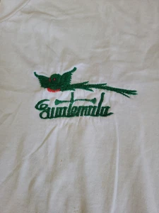 Vintage Single Stitch Embroidered Guatemala T Shirt Unisex Adult XL - Picture 1 of 11