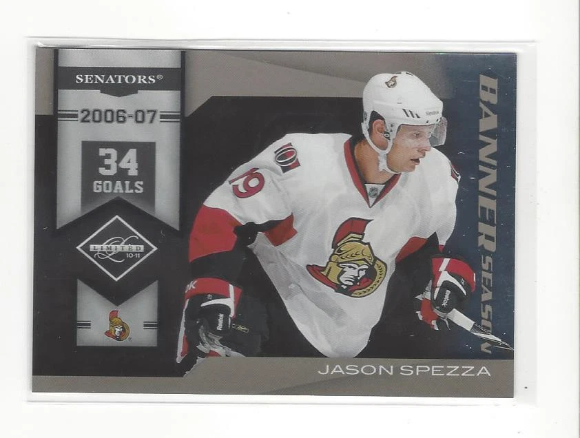 2010-11 Limited Banner Season #12 Jason Spezza Senators /199  - Image 1 of 1