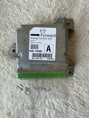 Módulo de control Mazda CX-9 CX9 SRS 2021 UNIDAD DE RETENCIÓN TK48-57K30C soplado Foto 1 de 4