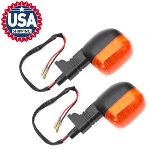 Pair Of Indicators For Aprilia Cagiva Ducati Turn Signal Blinker Winker Replace - Picture 1 of 9