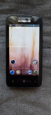 Lenovo A390 Black mobile phone, smartphone, fully working, 2013 year - Image 1 of 4