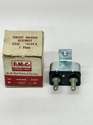 NOS Ford C3AZ‑14526‑A Circuit Breaker Wiper Relay – 1962–63 Galaxie Fairlane Fal - Image 1 of 4