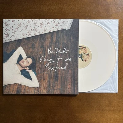 BEN PLATT Sing To Me Instead BONE WHITE colored vinyl LP 2019 NM/NM - Image 1 of 4